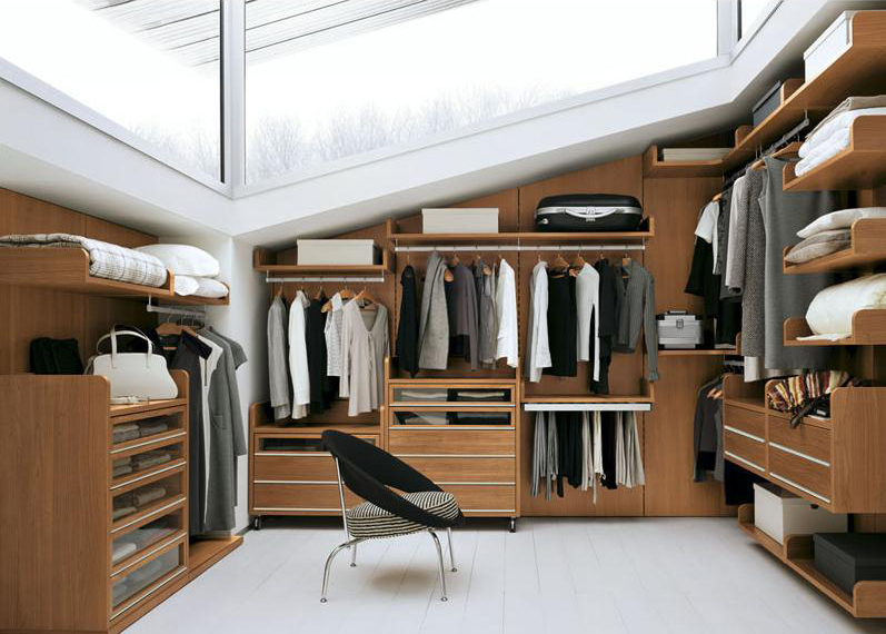 RAYLI GİYİNME DOLAPLARI 